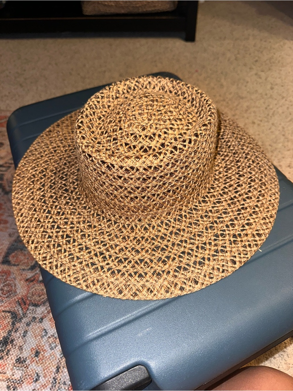 Universal Thread Woven Straw Sun Hat - Natural Brown